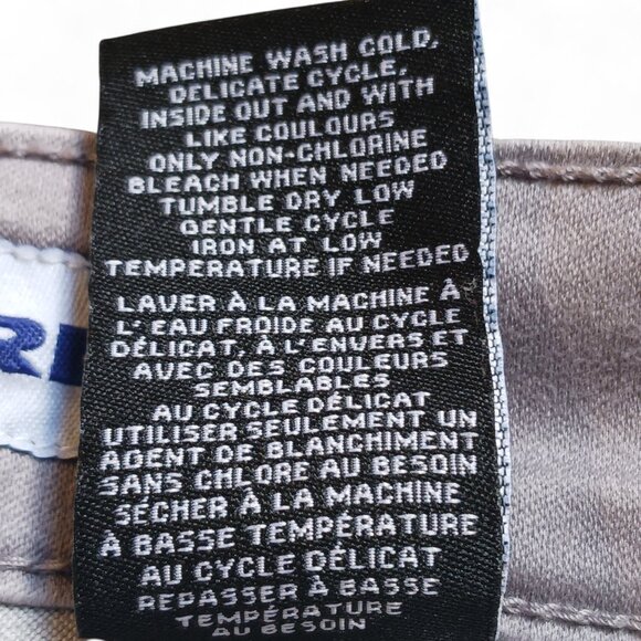 Nygard Light Gray Slim Ankle Pants | Size 6 | Stretch Pull-On Style - Picture 8 of 14